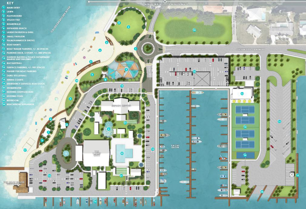 Yacht Club Community Park - Umbau Yacht Club Community Park